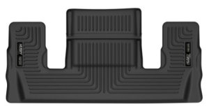 Lincoln Aviator Floor Mats - Rear - Husky Liners - X-act Contour Series - Black - `20-`21